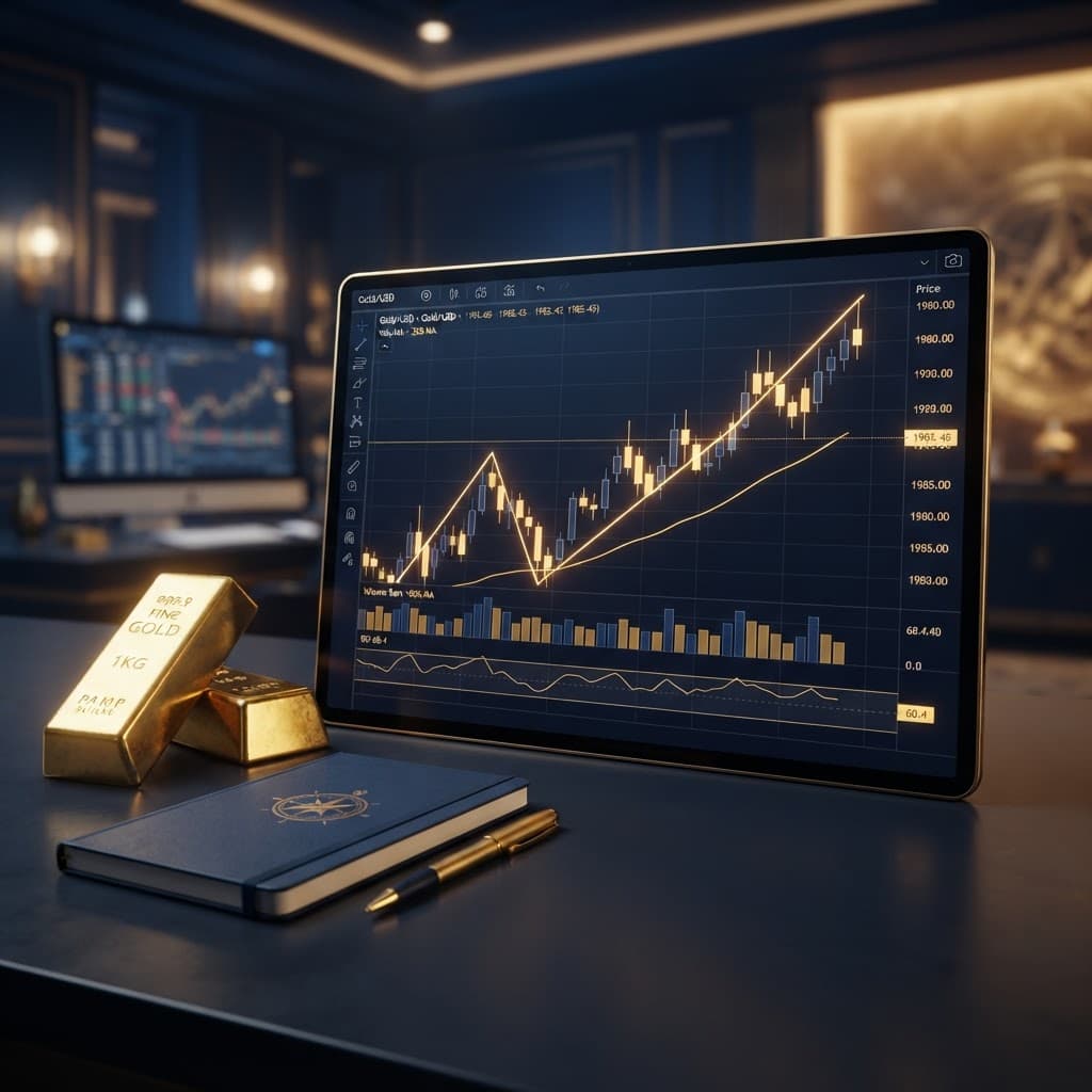 تداول الذهب والمعادن الثمينة — Gold Trading Mastery